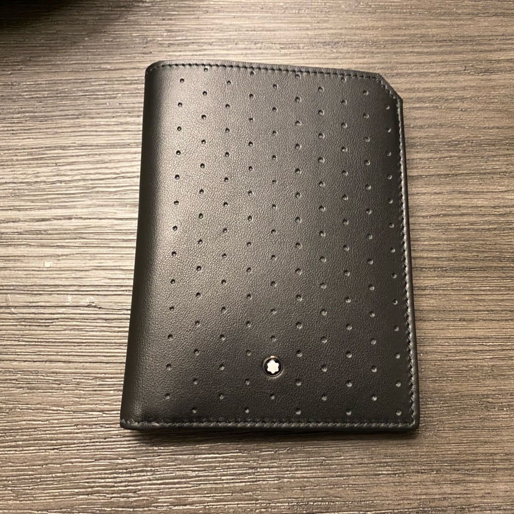 Montblanc Wallet, brand new with tags, never used.